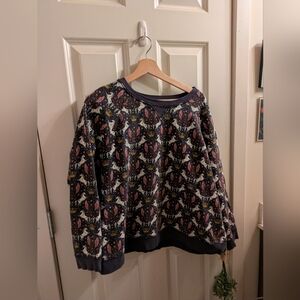 Boden British Horse Print Sweatshirt